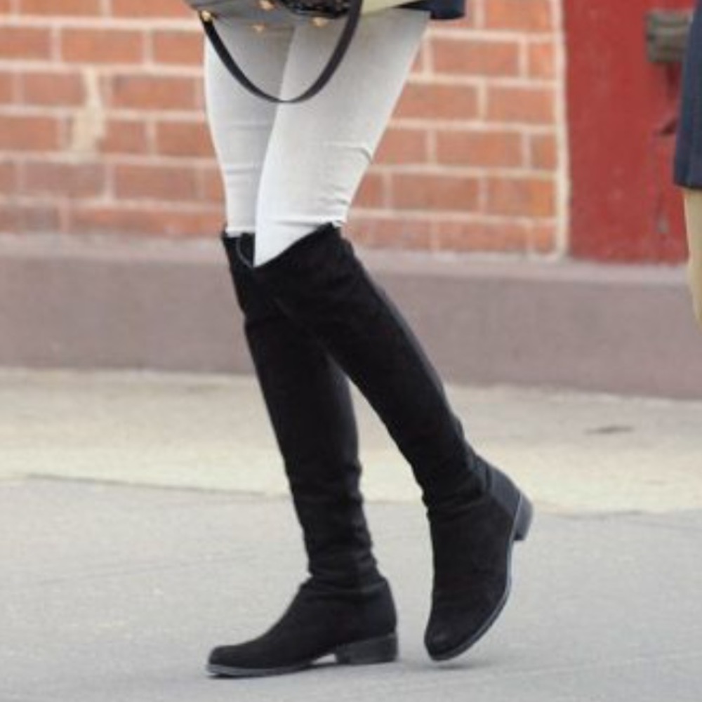 Stuart Weitzman 50/50 Suede Boot